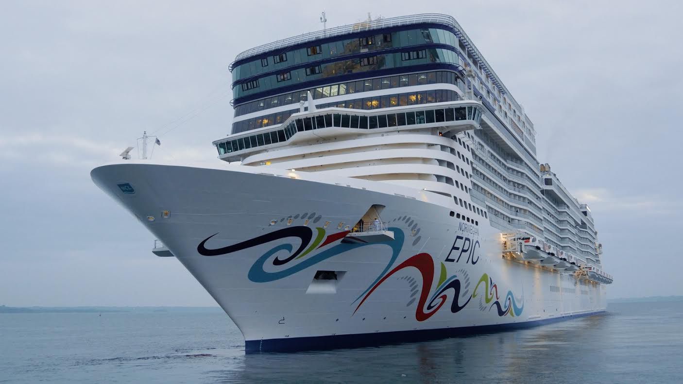 Norwegian Epic Departs Damen Shiprepair Brest